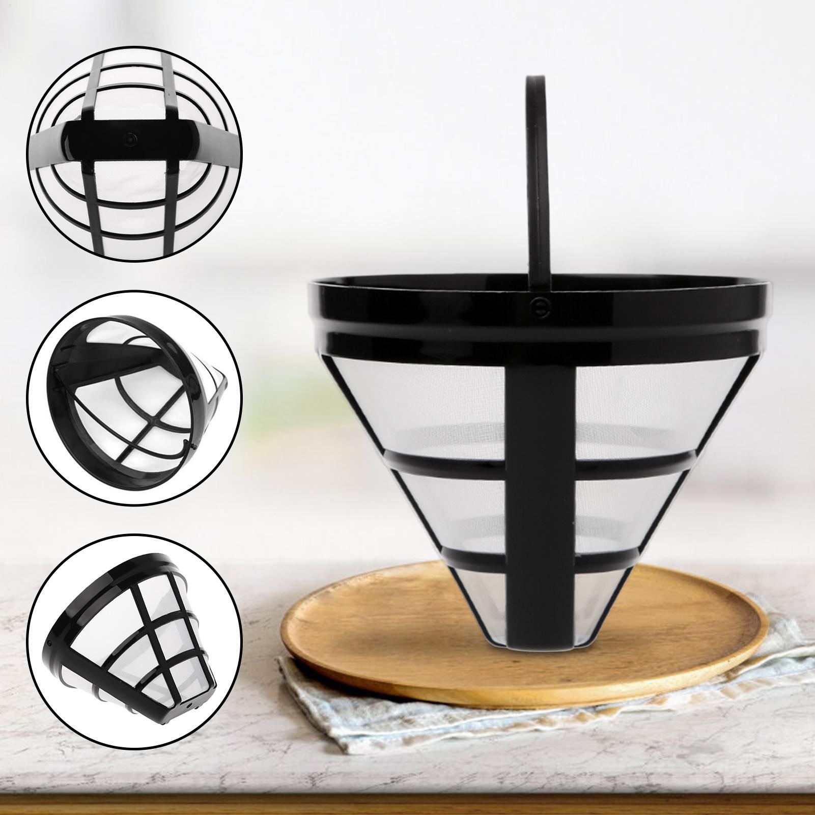 Kitchen Gadget Amazon - 交換用コーヒーフィルター 再利用可能なキッチンガジェット コーヒーメーカー ストレーナー メッシュブリューワーツール コーヒーメーカーアクセサリー