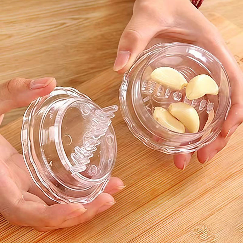 Kitchen Gadget Amazon - 多機能新型キッチンガーリックプレス、ニンニククラッシャー、手動ミンサー、手動ロープチョッパー、キッチンガジェットアクセサリー SGGJ002