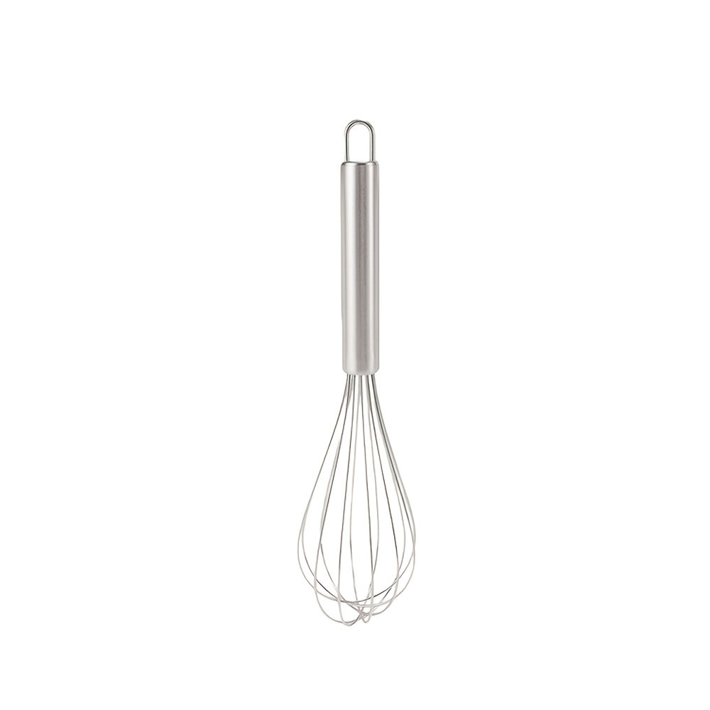 Kitchen Gadgets Products - 1個 ステンレス製手動泡立て器 モダンでシンプルなベーキングツール 耐久性があり錆びにくい 卵やクリームの泡立てが簡単 家庭用キッチンベーキングに最適