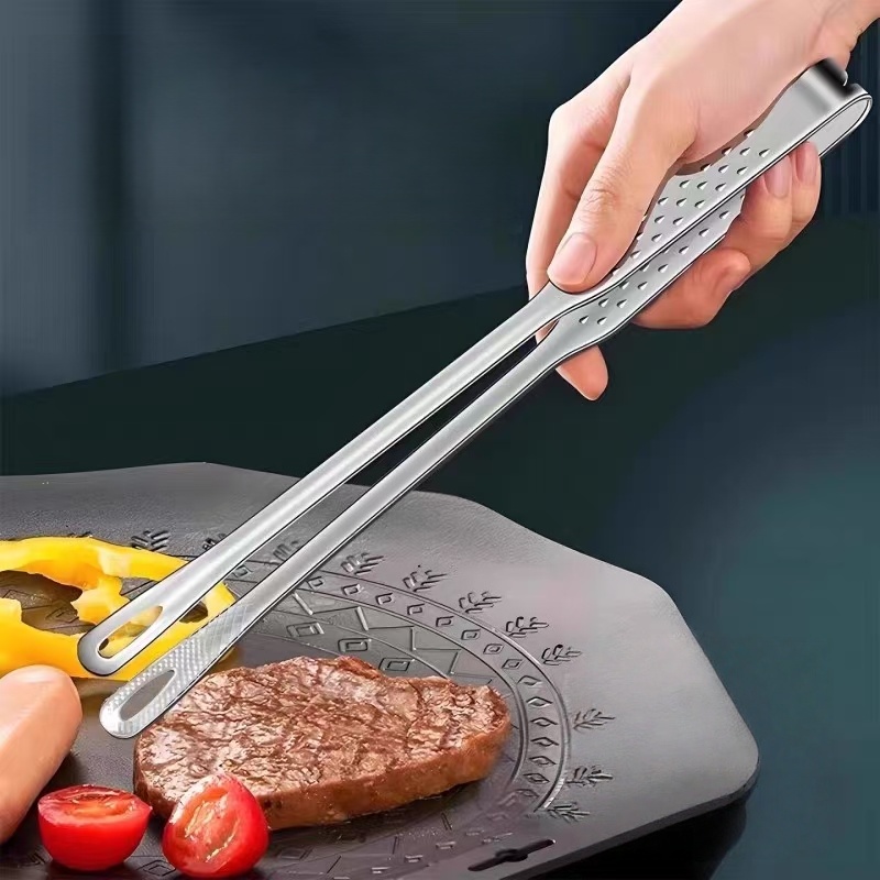 Kitchen Gadgets China - キッチン用トング バーベキューグリル用トング スチール製調理用ピンセット シェフ用食品肉用トング クリップ アウトドアピクニック