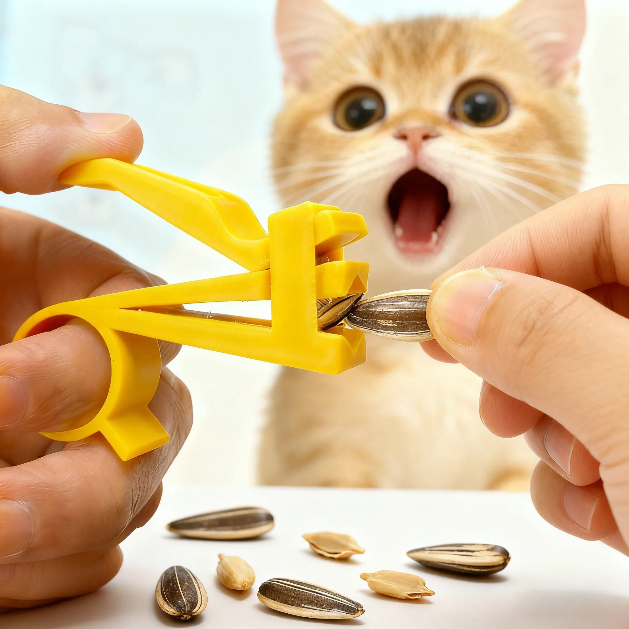 Kitchen Gadgets You Must Have - ナッツ＆シードクラッカー。手間なく殻を割り、素早く安全にナッツを開封できる、実用的なキッチン用品。