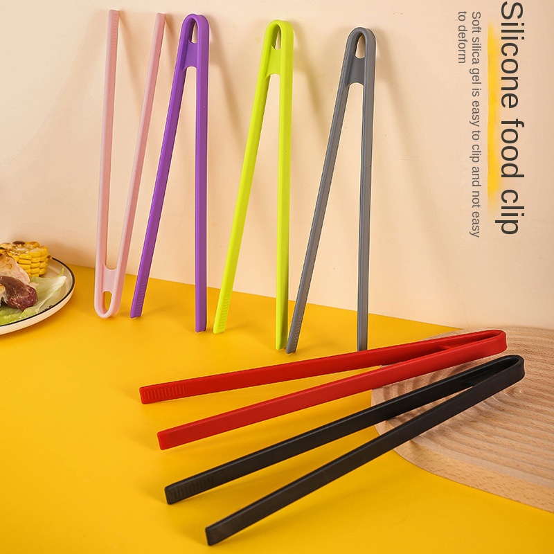 Kitchen Gadgets China - シリコン製フードトーストトング、キッチン用トング、滑り止めクッキングクリップクランプ、BBQサラダツール、グリルキッチンアクセサリー