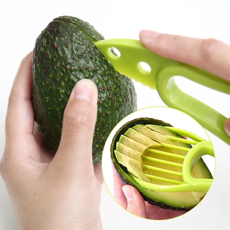 3 in 1 アボカドスライサー、シーアイコアラー、バターフ - Avocado Slicer Tool のレビューと価格