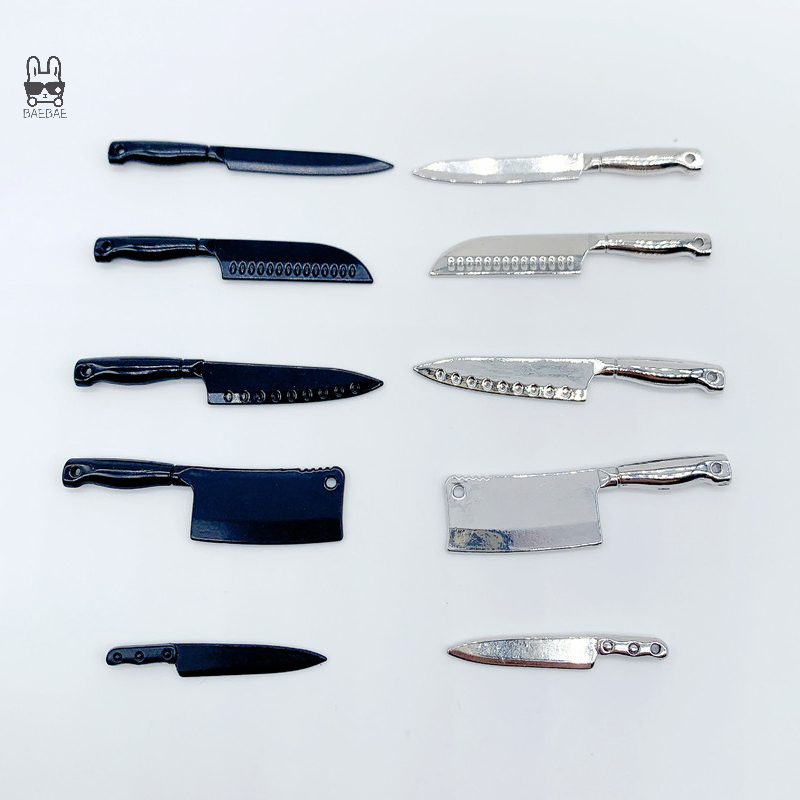 ドールハウスミニキッチンナイフ、シミュレーションプレイトイ、 - Kitchen Gadgets China のレビューと価格
