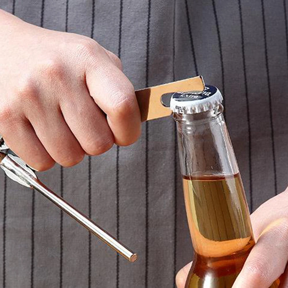 多機能ステンレス鋼食品缶缶手動栓抜き弱い手キッチンアクセサリ - Kitchen Gadget Amazon のレビューと価格