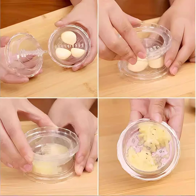 多機能新型キッチンガーリックプレス、ニンニククラッシャー、手 - Kitchen Gadget Amazon のレビューと価格