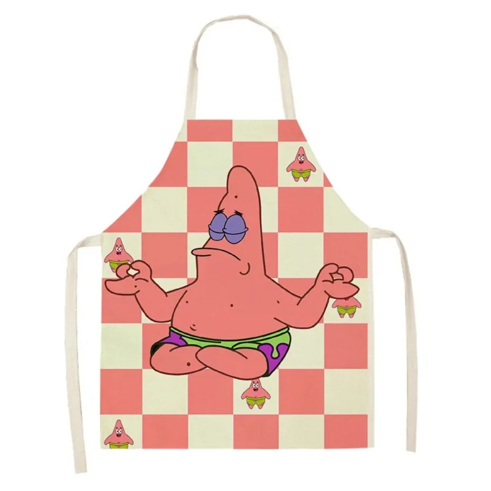 スポンジボブ パトリック キッチンエプロン 大人用 リネンビ - Kitchen Gadgets China のレビューと価格
