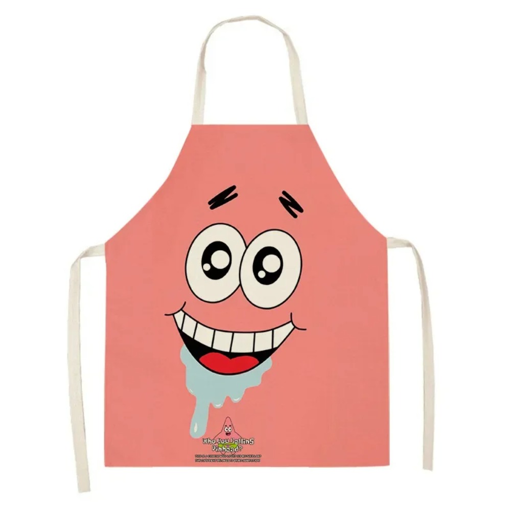 スポンジボブ パトリック キッチンエプロン 大人用 リネンビ - Kitchen Gadgets China のレビューと価格