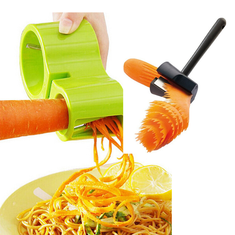 鋸歯状の果物と野菜のペアリングナイフ、スライサーシュレッダー - Kitchen Gadget Amazon のレビューと価格