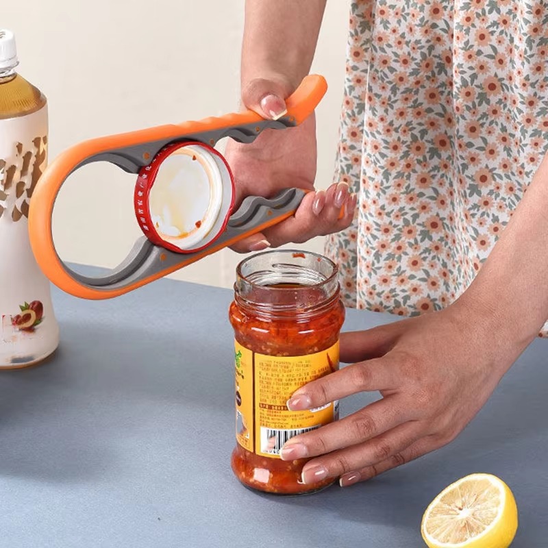 多機能4-in-1キッチンツール：瓶オープナー、蓋オープナー - Kitchen Gadgets You Must Have のレビューと価格