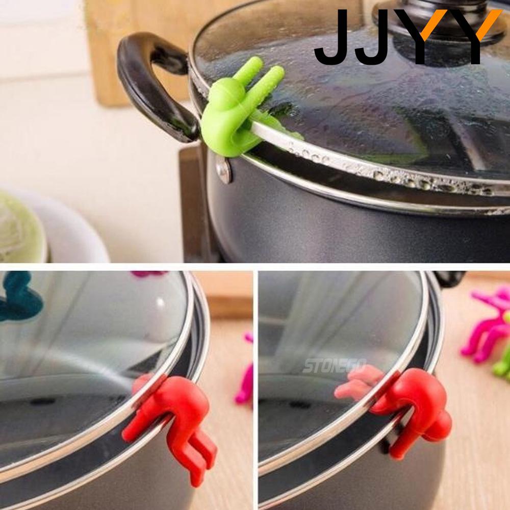 鍋蓋ホルダー オーバーフロー防止 シリコン製 キッチンガジェ - Kitchenaid Kitchen Gadgets のレビューと価格