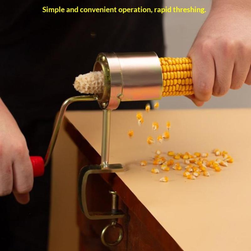 手動式トウモロコシ皮むき機/脱穀機/シェラー/クリップデザイ - Kitchen Gadget Amazon のレビューと価格