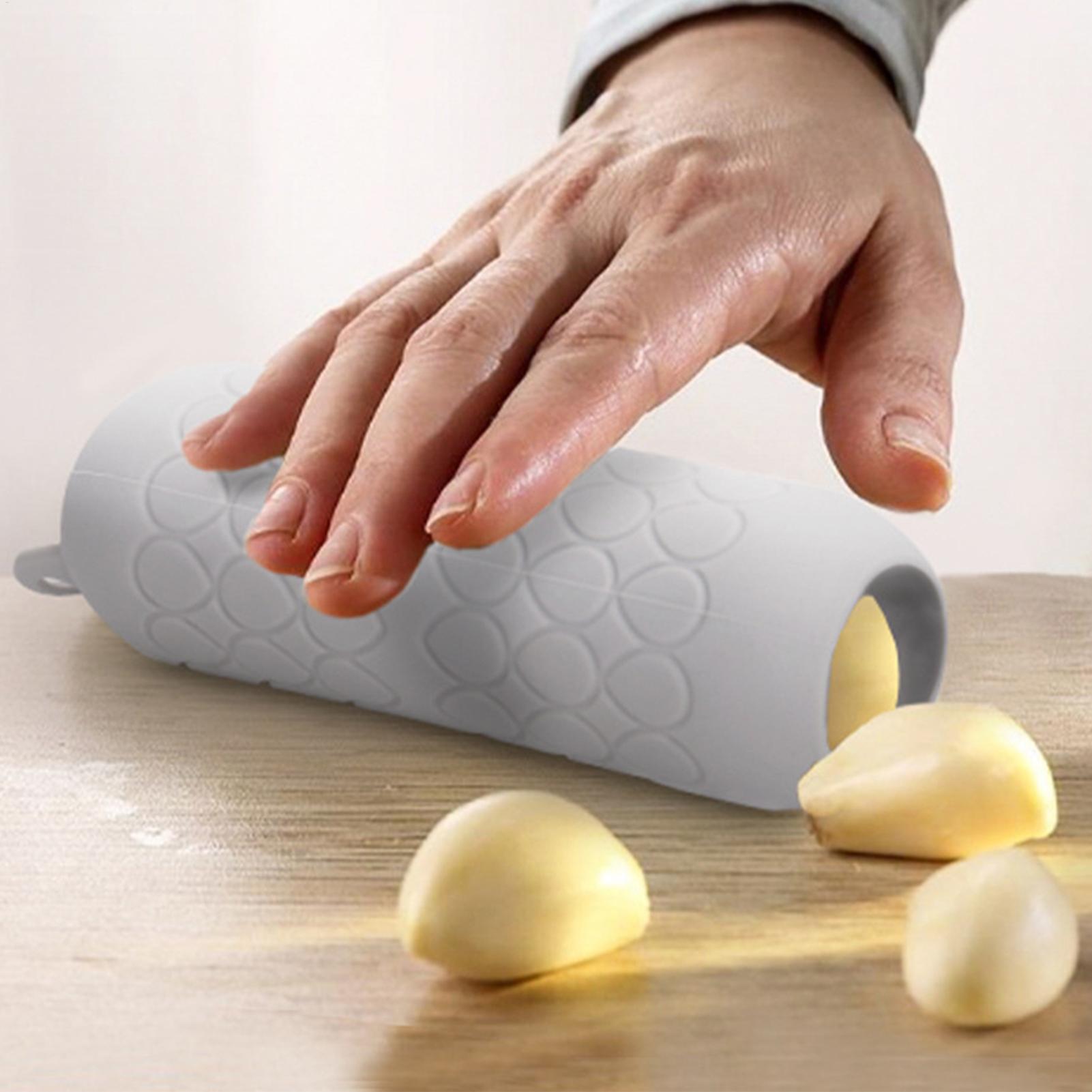 シリコン製ニンニク皮むき器、素早く皮が剥がせるニンニク皮除去 - Kitchen Gadgets Dropshipping のレビューと価格