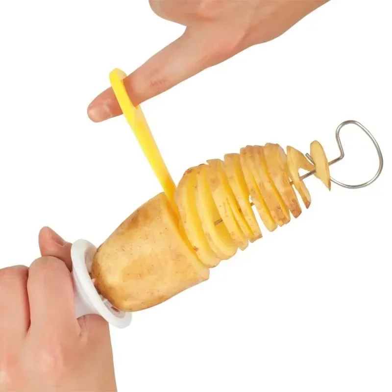 キッチン旋風ポテトスパイラルカッターポテトタワー製造機野菜ス - Kitchen Gadget Amazon のレビューと価格
