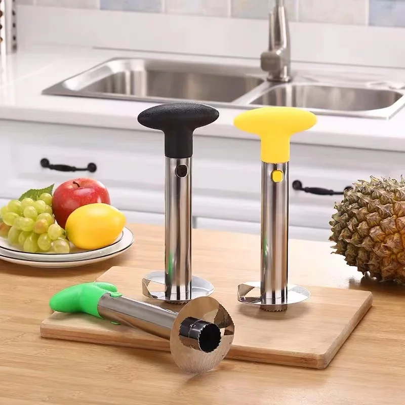 パイナップルスライサー、ピーラー、カッター、パレ、ナイフ、ス - Kitchen Gadget Amazon のレビューと価格