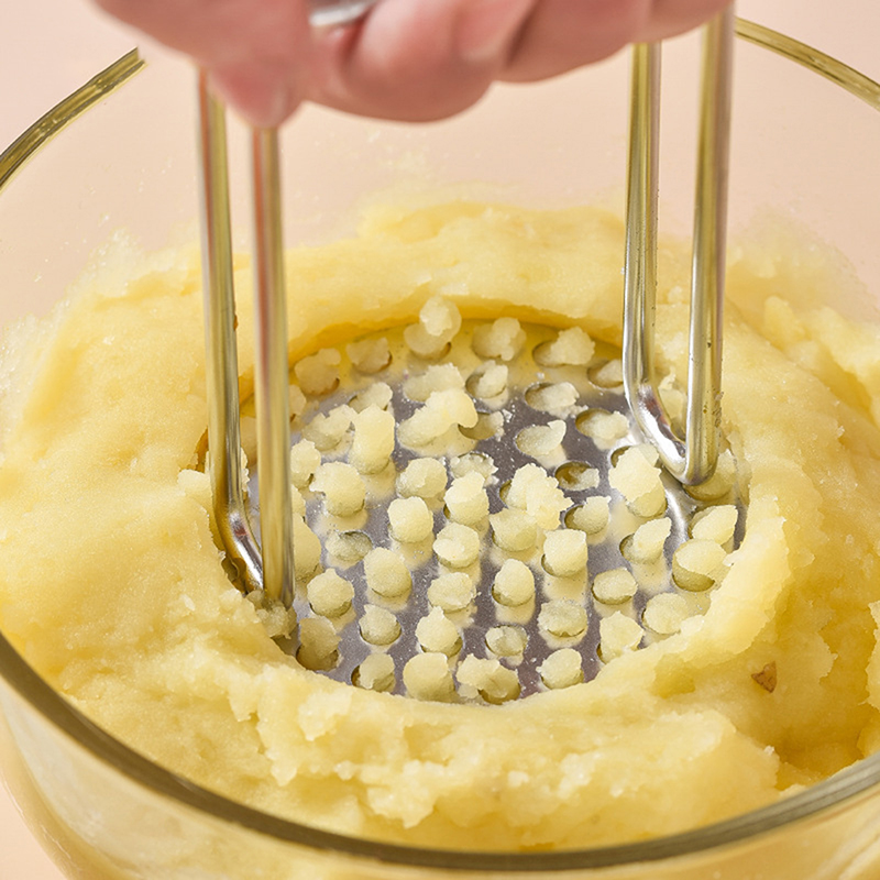 ステンレス製ポテトマッシャー、野菜マッシャー、野菜・果物プレ - Kitchen Gadget Amazon のレビューと価格