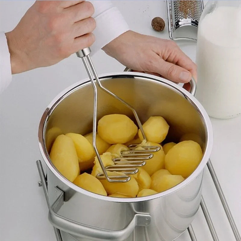 1 個ステンレス鋼キッチンガジェットポテトマッシャープレス調 - Kitchen Gadget Amazon のレビューと価格