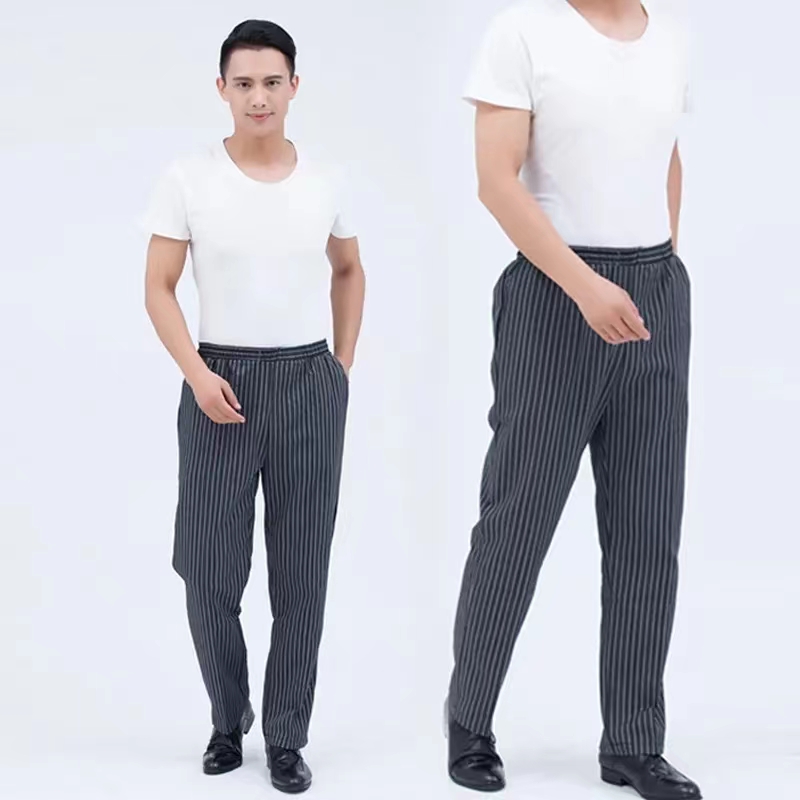 シェフパンツ男性用レストランキッチンユニセックスクックワーク - Kitchen Gadgets China のレビューと価格