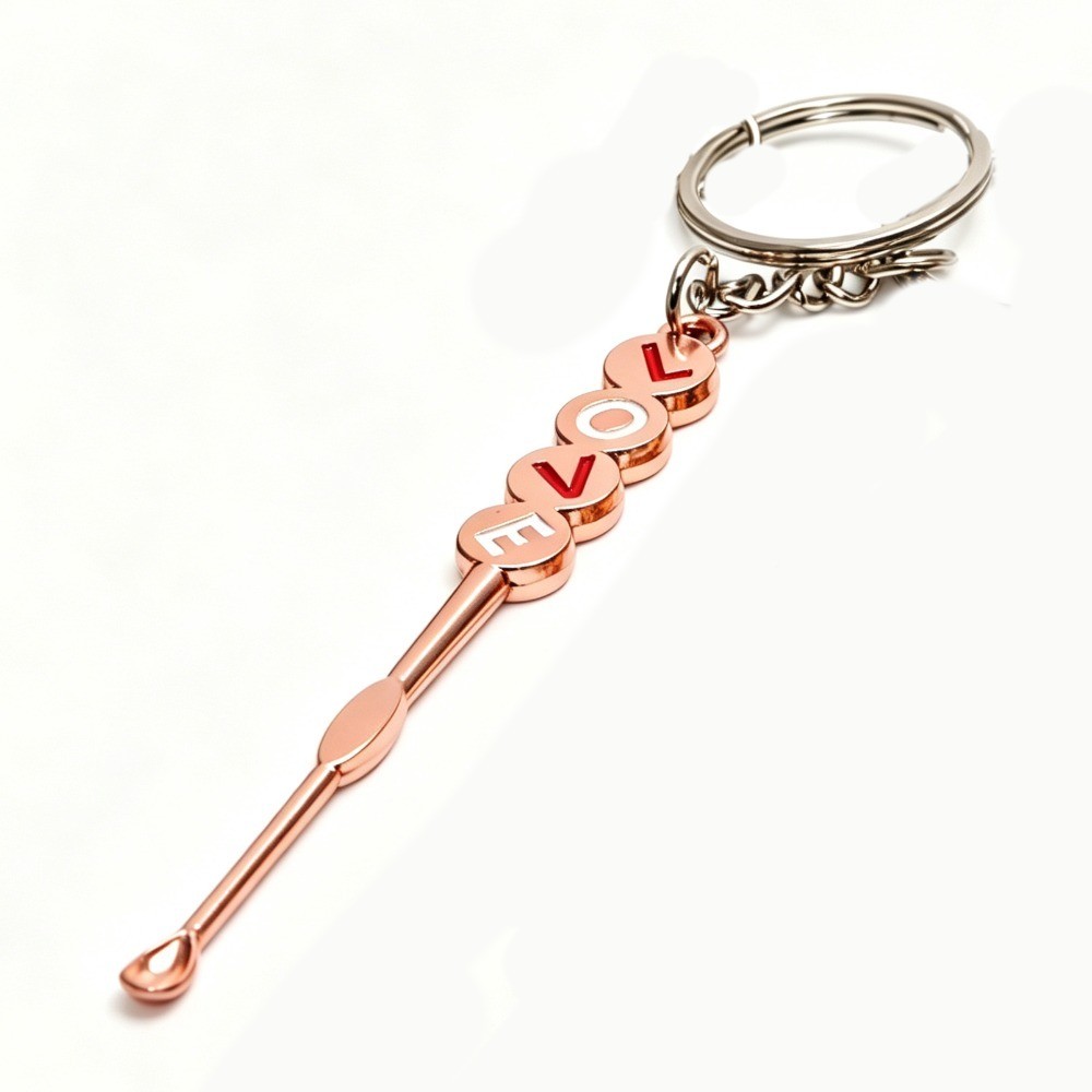 「LOVE」デザインのミニスパチュラ型オイルスプーン。キーホ - Kitchen Gadgets To Gift のレビューと価格
