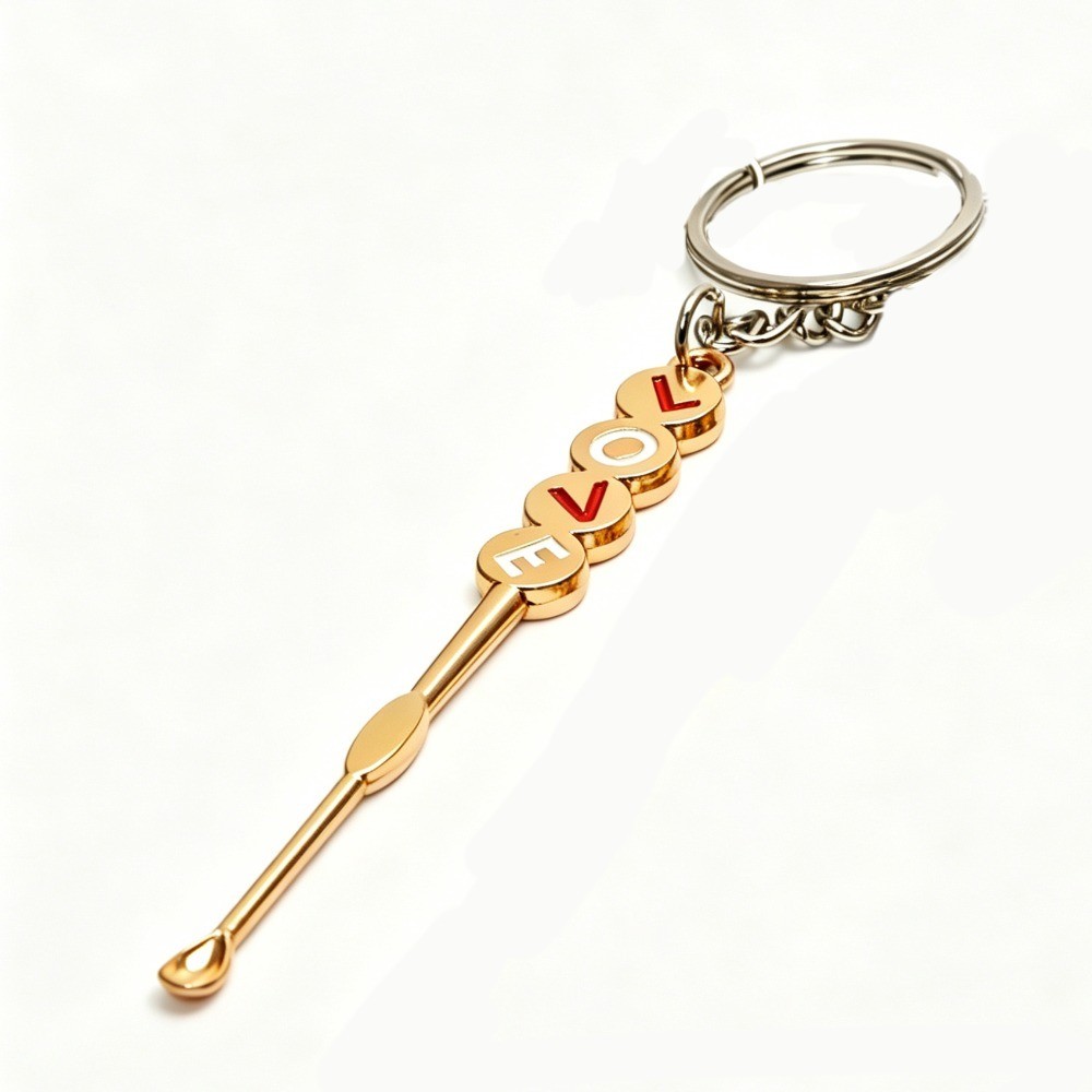 「LOVE」デザインのミニスパチュラ型オイルスプーン。キーホ - Kitchen Gadgets To Gift のレビューと価格